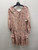 Used NWT Pink Floral  Velvet By Graham & Spencer Short Dress B L-12/14 60137-S000126399 View 1