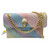 Used Kurt Geiger Mini Kensington Suede Pastel Stripe 60099-S000381168 View 1