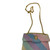 Used Kurt Geiger Mini Kensington Suede Pastel Stripe 60099-S000381168 View 8