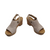 Used Clarks Wedge Sandals 10 60098-S000132644 View 2