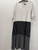 Used Alembika Black and White Striped Long Dress B S-4/6 60137-S000126856 View 3