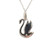 Used Swarovski Blue Swan Necklace 60098-S000132703 View 4