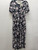 Used black Saltwater Luxe Black Pink Floral Long Dress B S-4/6 60137-S000128214 View 1
