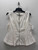 Used NWT Anthropologie White Zip Up Sleeveless Top M-8/10 60137-S000128409 View 1