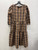 Used Brown Plaid YAS Long Dress B M-8/10 60137-S000128814 View 3