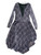 Used gray/purple Long Dress F L-12/14 60119-S000117737 View 2