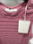 Used NWT Pink Striped Faithful Sleeveless Top L-12/14 60137-S000129060 View 2