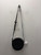 Used Black Aritzia Small Round Leather Handbag 60137-S000129451 View 2