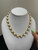Used J. Crew gold & pearl Necklace 60039-S000840889 View 1