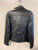 Used Sandro Leather Jacket S-4/6 60100-S000332966 View 2