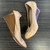 Used AS IS Tory Burch Wedge Sandals 8 60129-S000584569 View 4