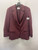 Used Dark Red Babaton Blazer S-4/6 60137-S000130044 View 1