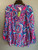 Used Lilly Pulitzer Long Sleeve silk Top L-12/14 60039-S000842336 View 1