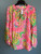 Used Lilly Pulitzer Long Sleeve silk Top L-12/14 60039-S000842365 View 1