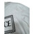Used Versace White Checkered Logo-Print Cotton T-Shirt Large 60099-S000384127 View 2
