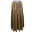Used Gucci GG Pleated Midi Skirt Vintage Camel/Dark Brown Size XS 60099-S000384164 View 1