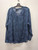 Used Blue Floral Plus Torrid Long Sleeve Top 3X-22 60137-S000130571 View 3