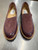 Used Burgundy Naturalizer Flats 9.5 60137-S000130836 View 1