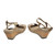 Used Calvin Klein Wedge Sandals 6.5 60098-S000133626 View 4