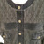Used Chanel Velour Knit Cardigan Jacket S-4/6 60098-S000133658 View 3