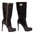 Michael Kors Leather Tall Boots 9.5 60066-S000850325 View 1