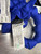 Used NWT Royal Blue Ganni Satin Knots Bucket Bag 60137-S000131706 View 4