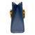 Used Gucci Medium Diana Bamboo Tote- Navy Blue Grained Leather 60099-S000385282 View 4