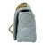 Used Christian Dior Small Caro Shoulder Bag Cannage Quilted Grained Calfskin Light Blue 60099-S000385281 View 3