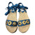 Used Larroude Espadrille Sandals 7.5 60099-S000385724 View 4