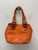 Used Orange Tignanello Small Leather Handbag 60137-S000132924 View 2