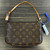 Used Louis Vuitton Pouchette Small Leather Handbag 60129-S000589396 View 2