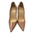 Used Christian Louboutin So Kate 120 Nude Patent Leather High Heels  60099-S000386863 View 2