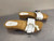 Used Brown/White Zara Flats 8 60137-S000133933 View 2