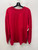 Used Red Carhartt Mens Long Sleeve Top L/16-16.5 60137-S000133959 View 1