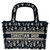 Used Christian Dior Mini Book Tote Oblique 60099-S000387800 View 2