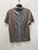 Used Green J.Lindeberg Mens Short Sleeve Top L/16-16.5 60137-S000134484 View 3