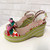 Used Betsey Johnson Wedge Sandals 11 60059-S000928897 View 1