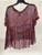 Used Free People Short Sleeve Top S-4/6 60091-S000616230 View 2