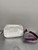 Used Coach White + Purple Strap Small Leather Handbag 60137-S000135561 View 2
