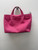 Used Pink Michael Kors Large Leather Handbag 60137-S000135682 View 2