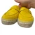 Used Hermes Trip Espadrille Yellow Suede Size 41 60099-S000388528 View 6