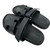 Used Hermes Chypre Sandals Size 40.5 Black Leather 60099-S000388533 View 8