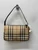 Used Tan Plaid Burberry Small Leather Handbag 60137-S000136961 View 2