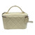 Used Chanel 2025 Caviar leather Trendy Handle Mini Vanity  Crossbody Ivory 60099-S000389563 View 3