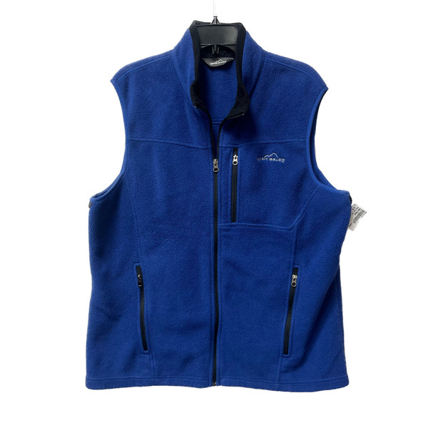 Used Eddie Bauer Men's Lightweight Vest XL 60093-S000321637 Blue Thumbnail