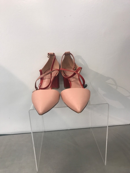 Used CHARLES & KEITH Low Heels 6.5 60130-S000175572 Pink Thumbnail