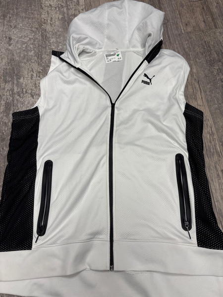 Used Puma Men's Lightweight Vest XXL 60030-S000830843 White Thumbnail