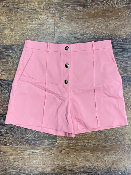 Used Zara Shorts 18-34 60119-S000087189 Pink Thumbnail