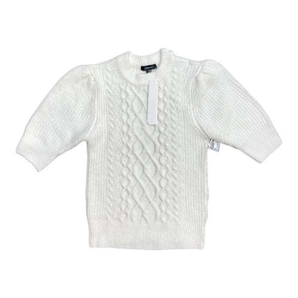 Used Aqua Heavyweight Sweater XS-0/2 60099-S000314387 White Thumbnail