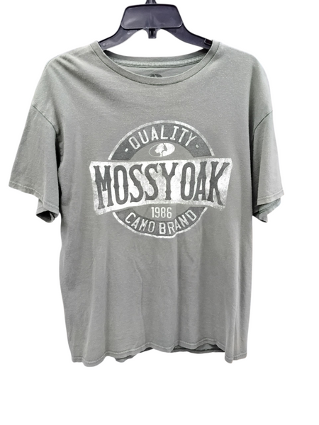 Used Mossy Oak Mens T-Shirt L 60144-S000581634 Green Thumbnail